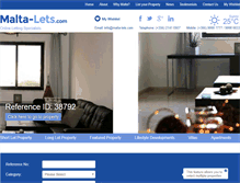 Tablet Screenshot of malta-lets.com